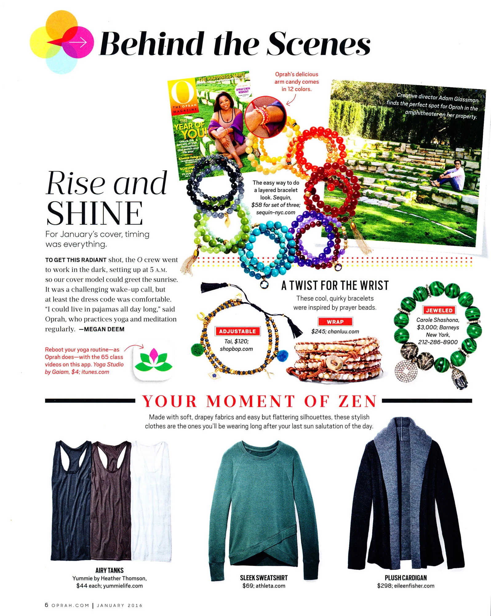 Coral Color Karma Bracelet Set - Image 3