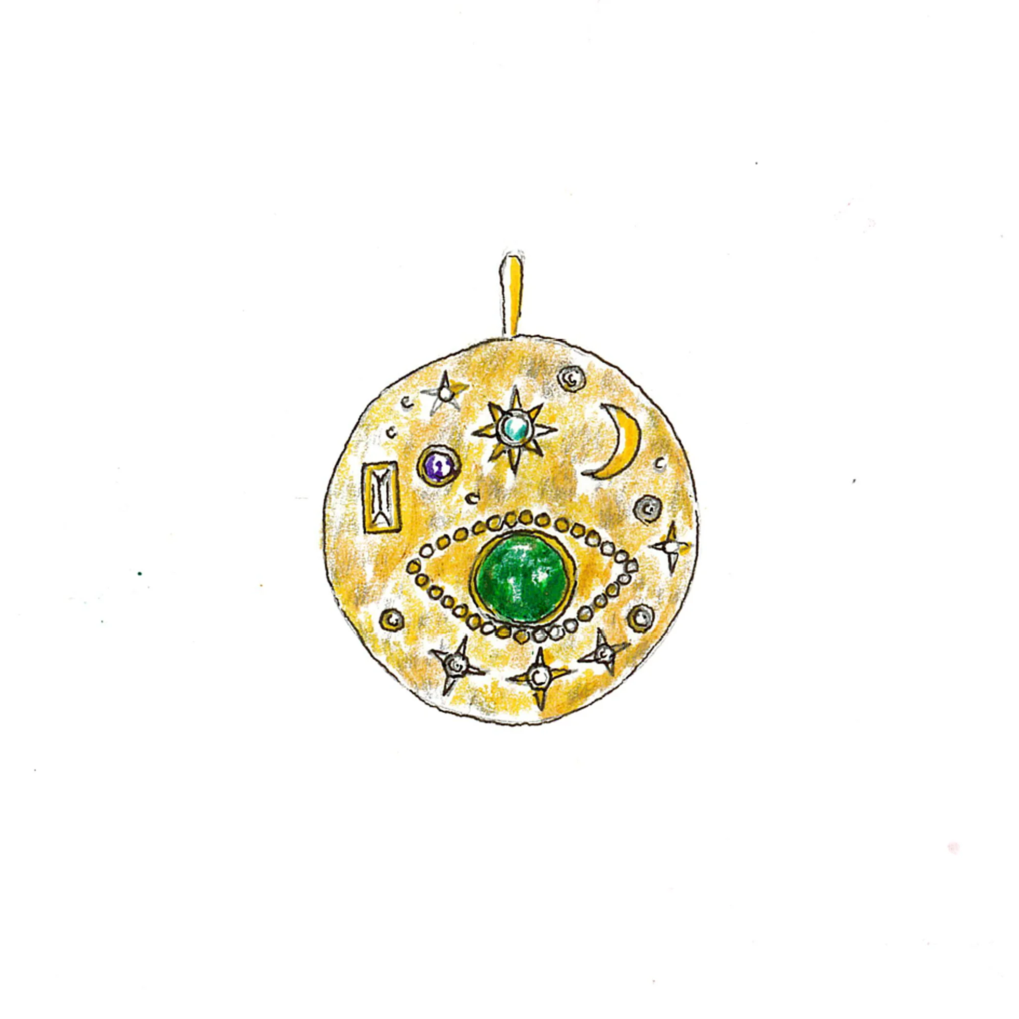 Talitha Evil Eye Necklace - Image 3